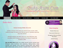 Tablet Screenshot of buka-aura.com